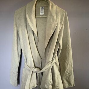 North Face tie waist jacket medium